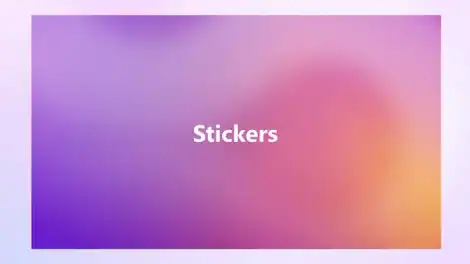 Microsoft nostalgia stickers