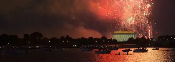 Fireworks footage